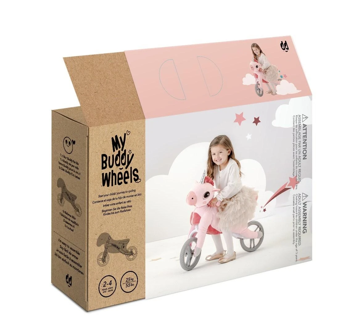 YVOLUTION balansinis dviratis My Buddy Wheels Vienaragis, 101232