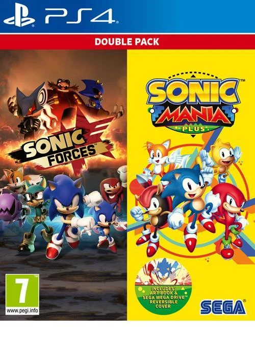 Sonic Mania Plus ir Sonic Forces Double Pack – PlayStation 4