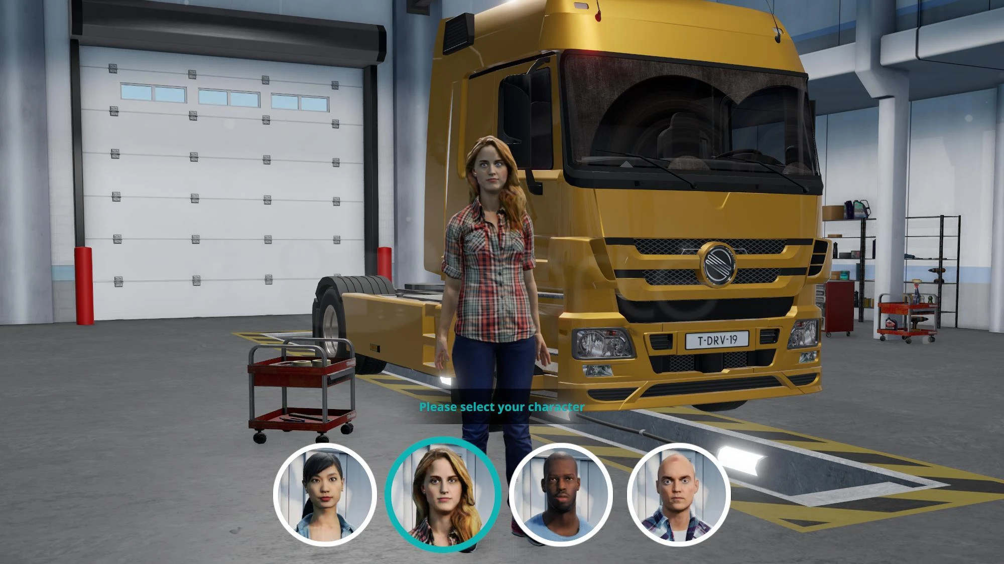 Truck Sunkvežimio vairuotojas (PlayStation 4)