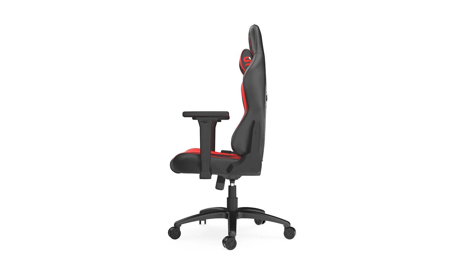 Žaidimų kėdė SPC Gear SR400 RD Gaming Chair, Juoda-raudona