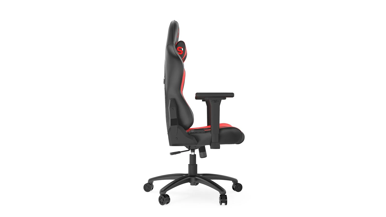 Žaidimų kėdė SPC Gear SR400 RD Gaming Chair, Juoda-raudona