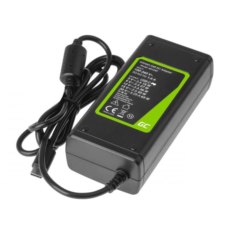 Green Cell Žalias Cell Žalias Cell PRO įkroviklis kintamosios srovės adapteris 20V 3.25A 65W skirtas Lenovo Yoga 4 Pro 700-14ISK 900-13ISK 900-13ISK2