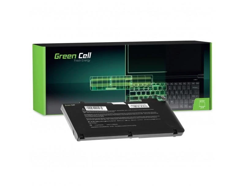 Green Cell Žalias Cell GREENCELL AP06 Baterija Žalias Cell A1322, skirta Apple MacBook Pro 13 A1278 (2009 m. vidurys, 2010 m. vidurys, ausis