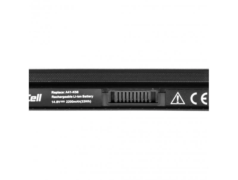 Žalias Cell GREENCELL AS47 Baterija Žalias Cell, skirta Asus A46 A56 K46 K56 S56 A32-K56