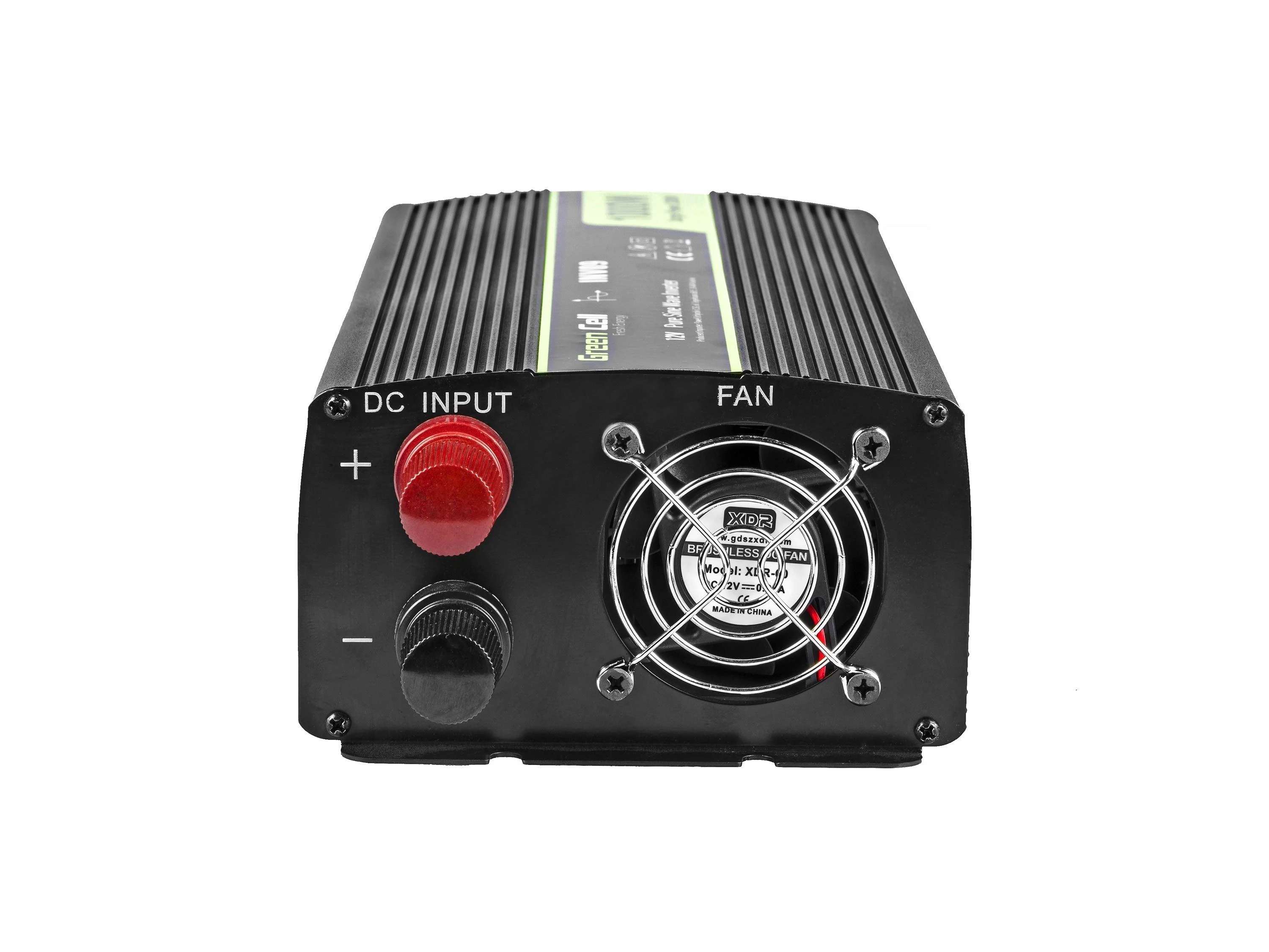 Green Cell Žalias Cell Inverteris 12V/230V 1000W/2000W Sinusinė išėjimo įtampa Žalias Cell
