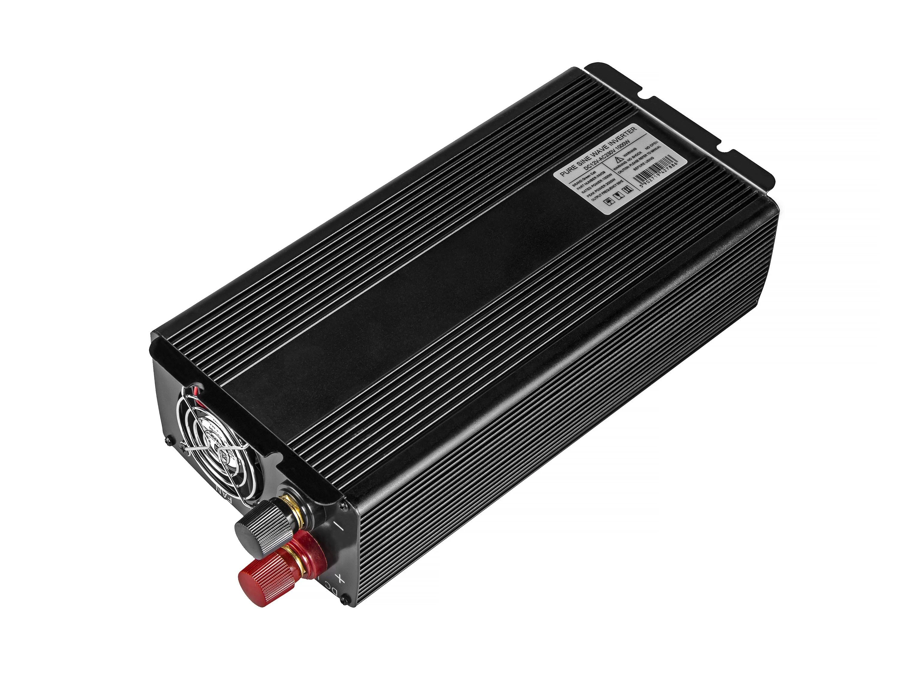 Green Cell Žalias Cell Inverteris 12V/230V 1000W/2000W Sinusinė išėjimo įtampa Žalias Cell