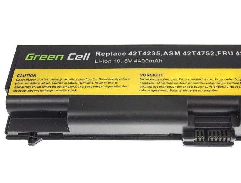 GREENCELL LE05 Baterija Žalias Cell, skirta Lenovo IBM Thinkpad SL410 SL510 T410