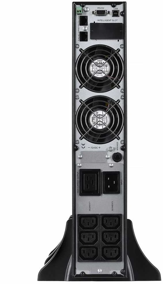Green Cell Žalias Cell GREENCELL UPS, skirtas stovui RTII 3000VA 2700W su LCD ekranu