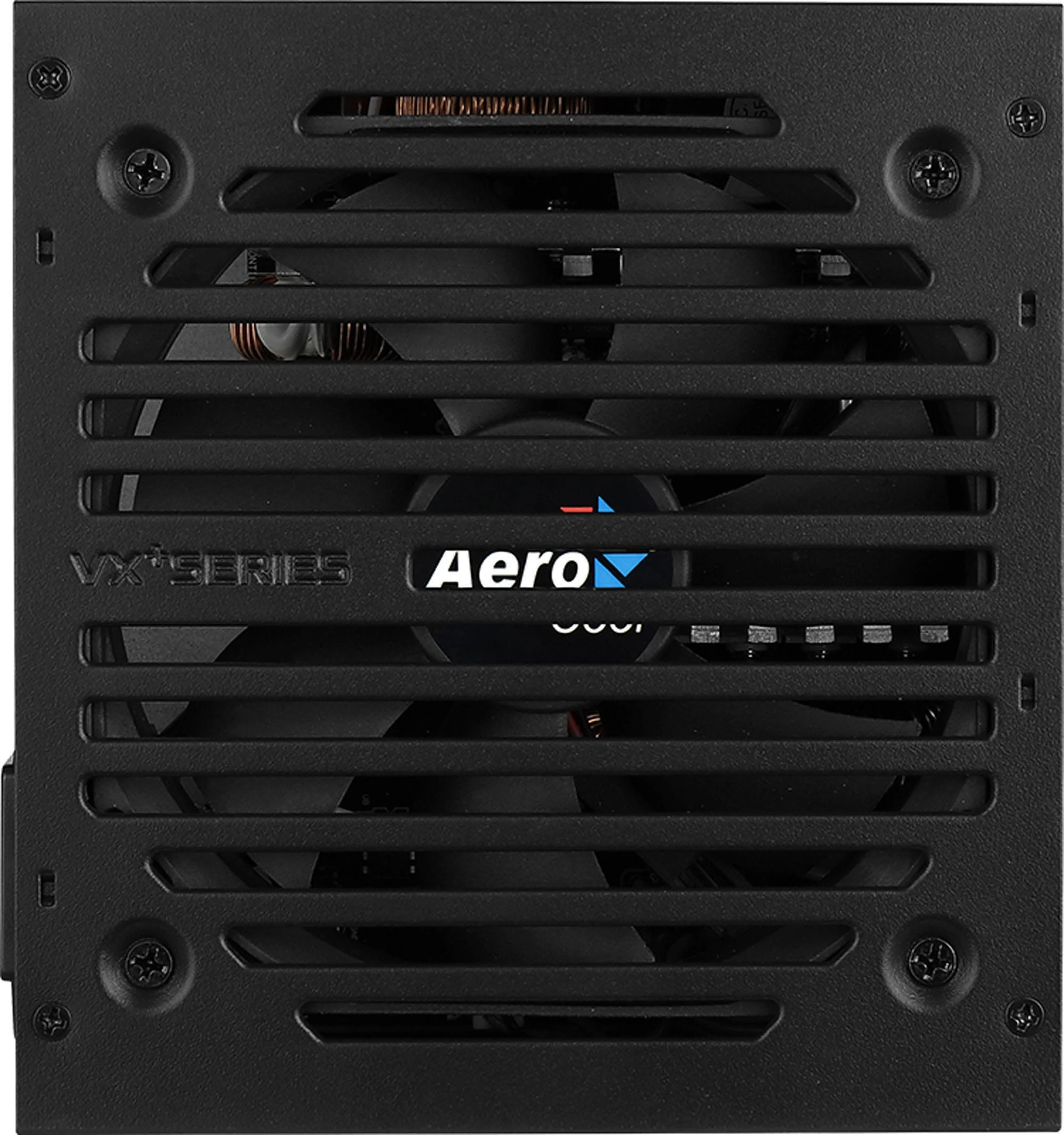 AEROCOOL AEROVX-550PLUS PSU AeroCool VX-550 PLUS 550W, tylus 120 mm ventiliatorius su išmaniuoju valdymu