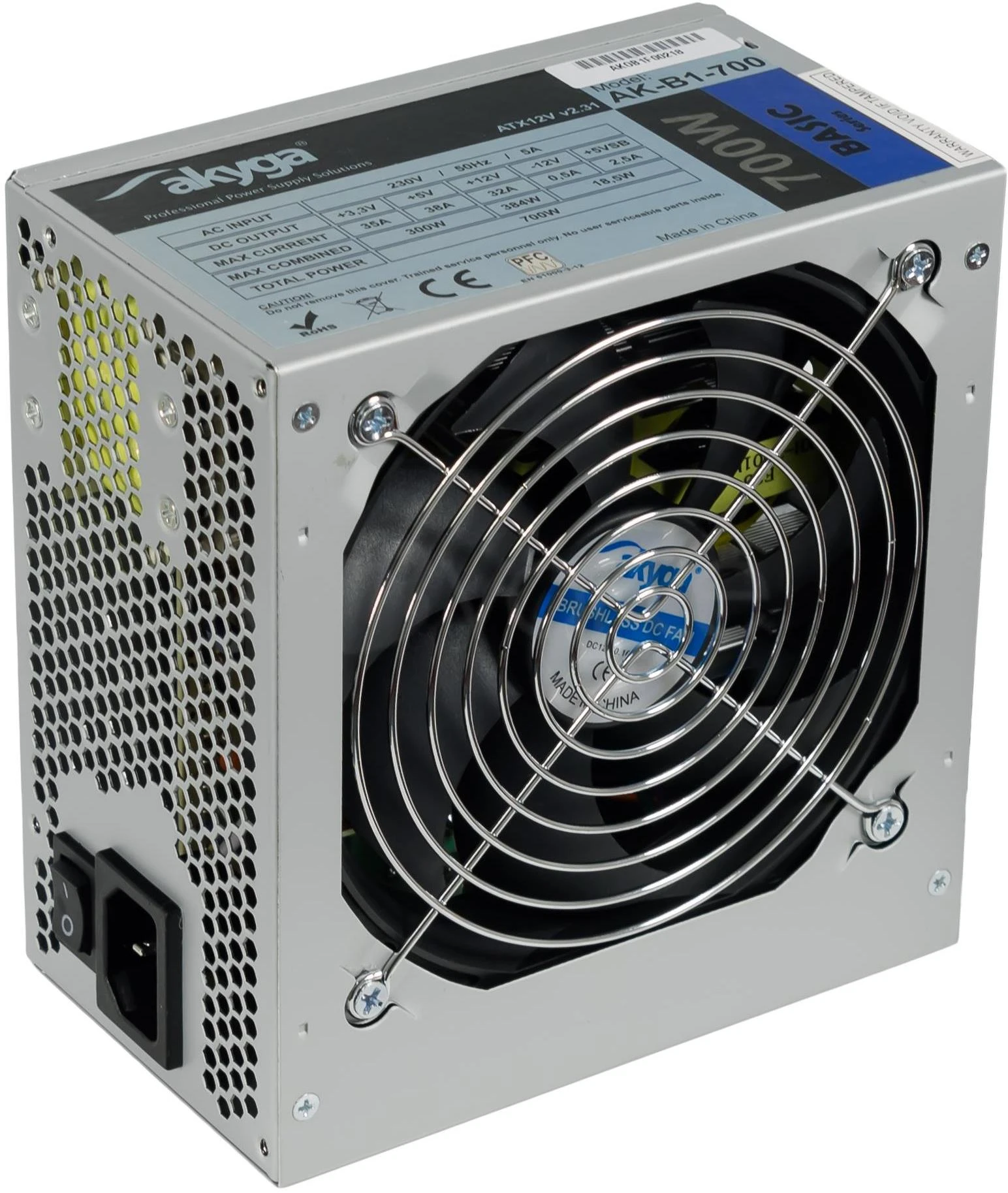 AKYGA 700W maitinimo blokas