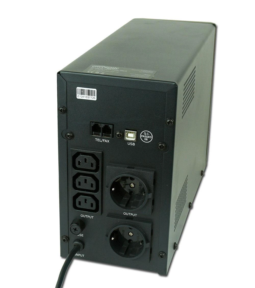 „Gembird“ maitinimo šaltinis nepertraukiamas UPS ENERGENIE EG-UPS-034 (stalinis kompiuteris, TWR, 1500 VA)