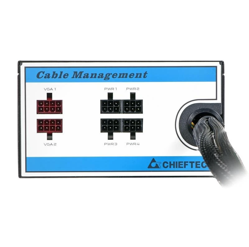 CHIEFTEC 750 W AC, 85+, 230 V W / CABLE MNG