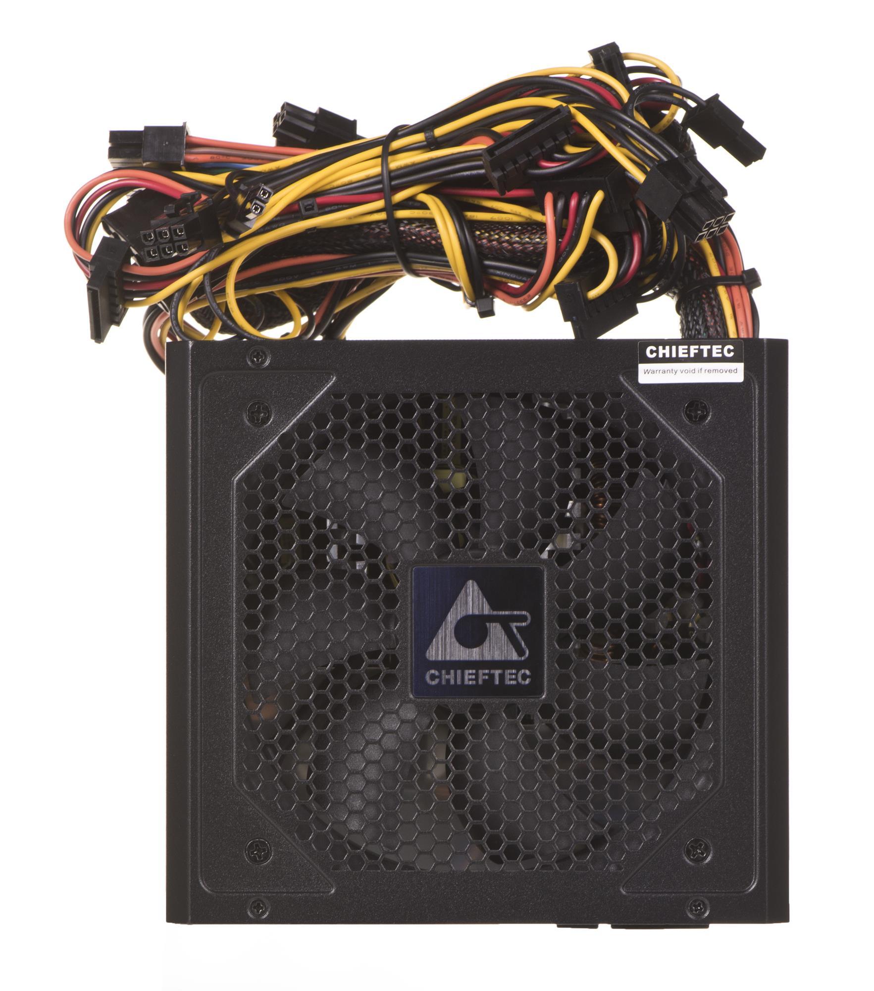 CHIEFTEC ECO serijos 600 W ATX-12V V.2.3 maitinimo šaltinis su 12 cm ...