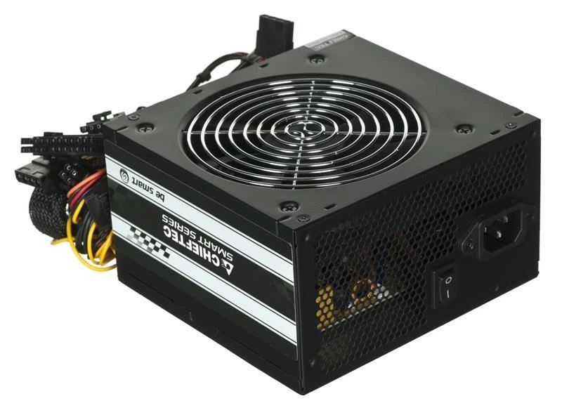 CHIEFTEC PSU 500W 12CM FAN ACTIVE PFC ATX12V V2.3 80+ EFEKTYVUMAS (SU MAITINIMO LAIDU)