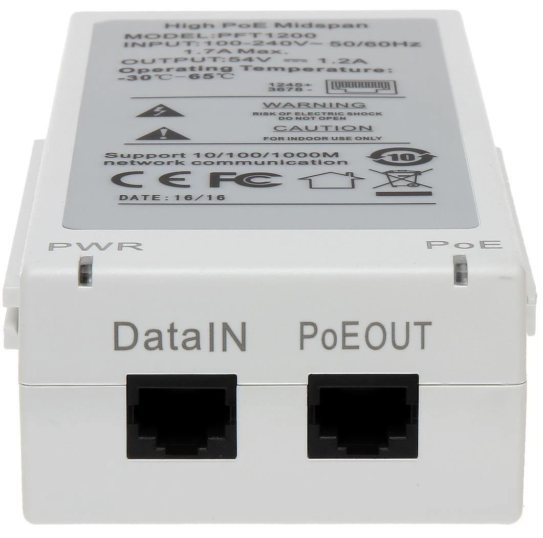 NET POE INJECTOR/PFT1200 DAHUA