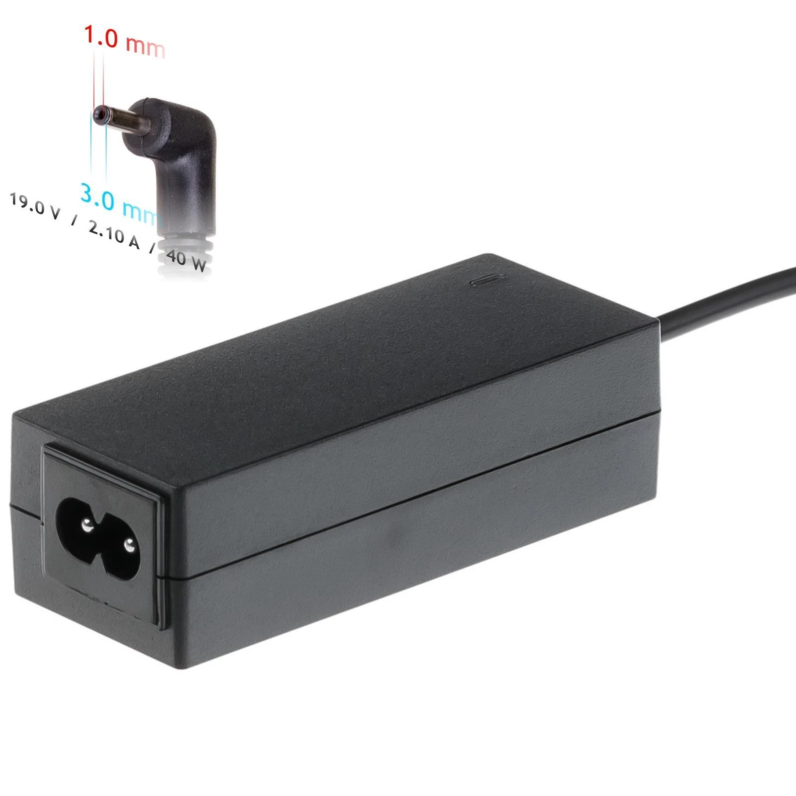 Maitinimo šaltinis Akyga 40 W, 1 mm, 2.1 A, 19 V (AK- ND- 22)