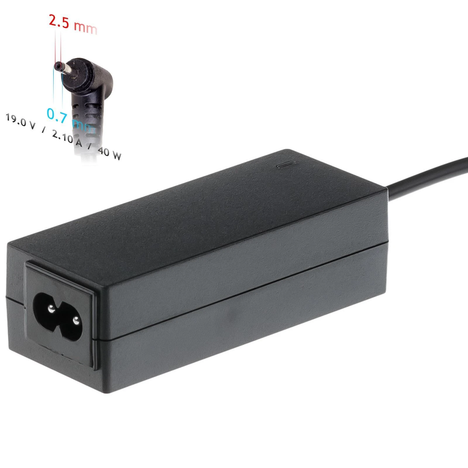 Akyga AK-ND-23 maitinimo adapteris/inverteris Indoor 40 W Juodas