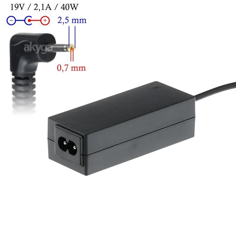 Akyga AK-ND-23 maitinimo adapteris/inverteris Indoor 40 W Juodas