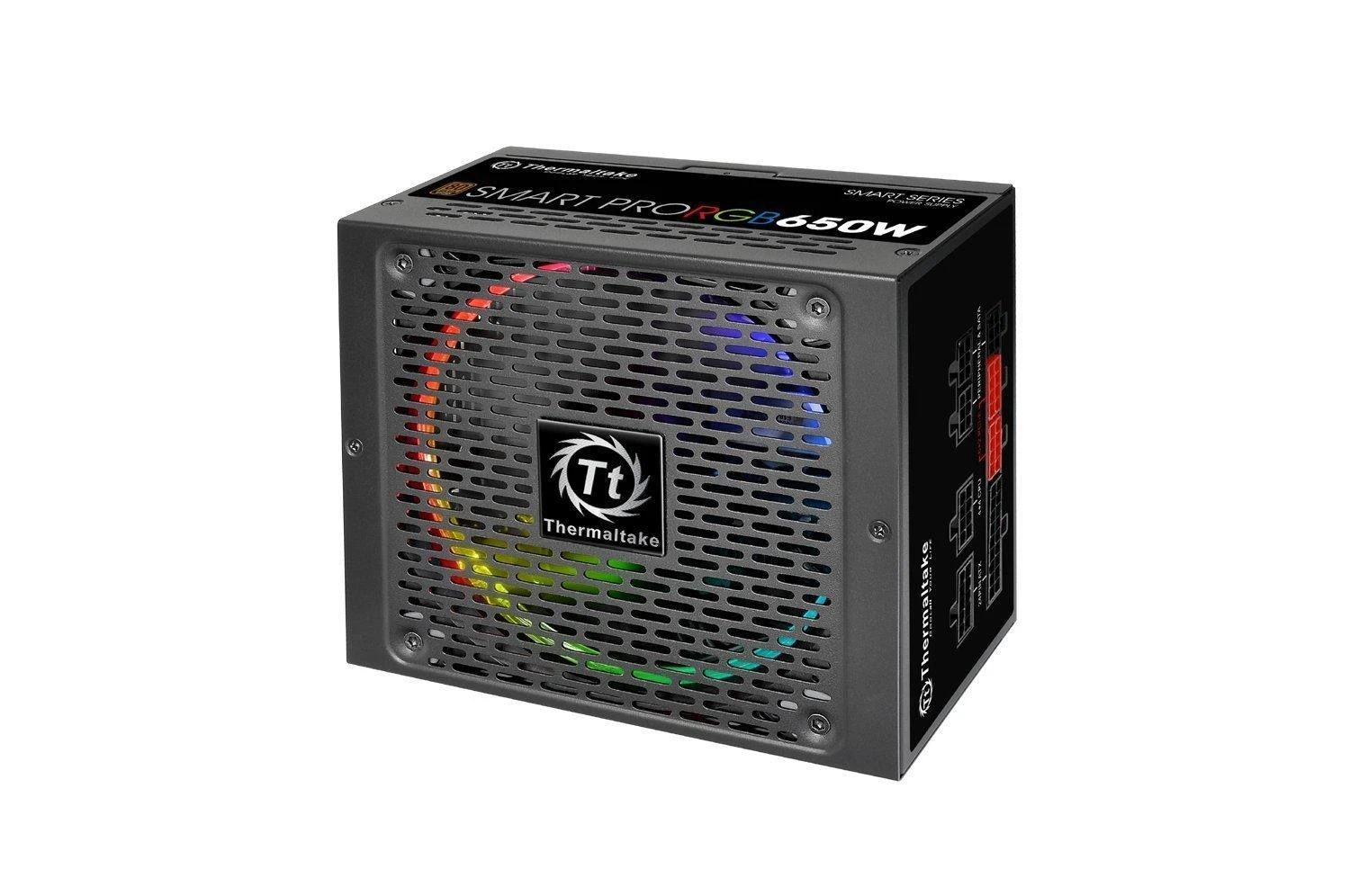 Maitinimo šaltinis Thermaltake Smart Pro RGB 650W PS-SPR-0650FPCBEU-R (650 W, aktyvus, 140 mm)