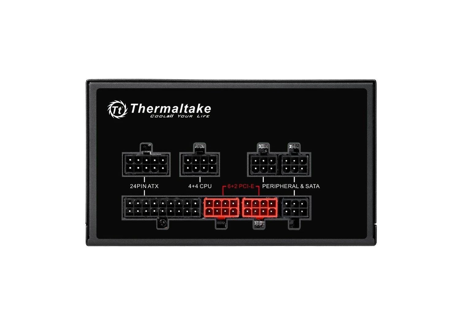 Maitinimo šaltinis Thermaltake Smart Pro RGB 650W PS-SPR-0650FPCBEU-R (650 W, aktyvus, 140 mm)