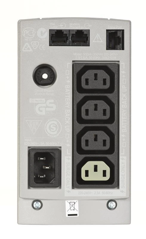 APC Back-UPS CS/350VA neprisijungęs
