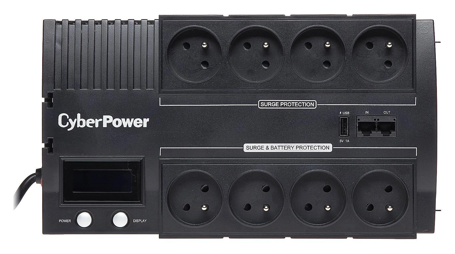 CYBERPOWER BR700ELCD-FR Cyber Power Žalias Power UPS BR700ELCD-FR