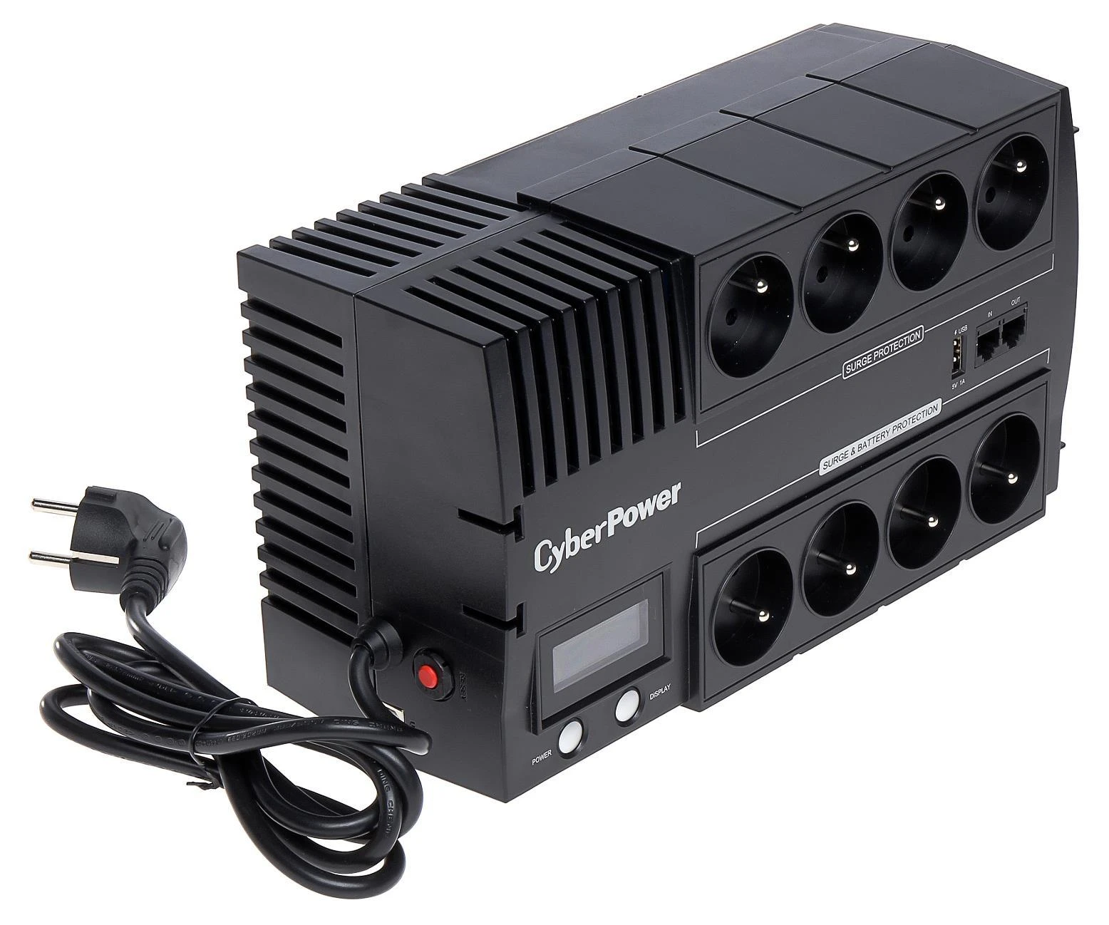 CYBERPOWER BR700ELCD-FR Cyber Power Žalias Power UPS BR700ELCD-FR