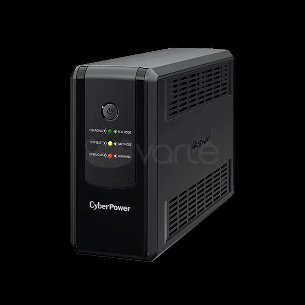 CYBERPOWER UT650EG Line-Interactive 650VA LED AVR Output 3 Schuko juodas