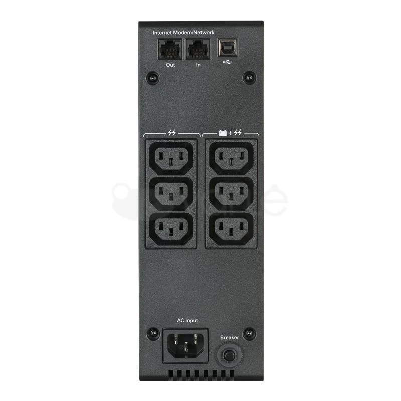 Eaton 700VA/420W UPS, linija interaktyvus, Windows/MacOS/Linux palaikymas, USB