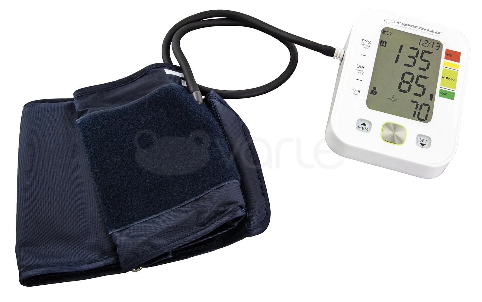 Kraujospūdžio matuoklis ESPERANZA ECB003 - 5901299954256 VERVE ARM BLOOD PRESSURE MONITORIUS
