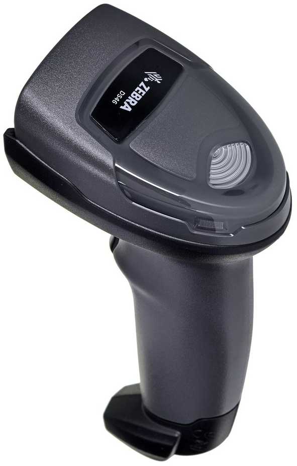 Zebra DS4608-SR rankinis brūkšninių kodų skaitytuvas 1D/2D LED juodas