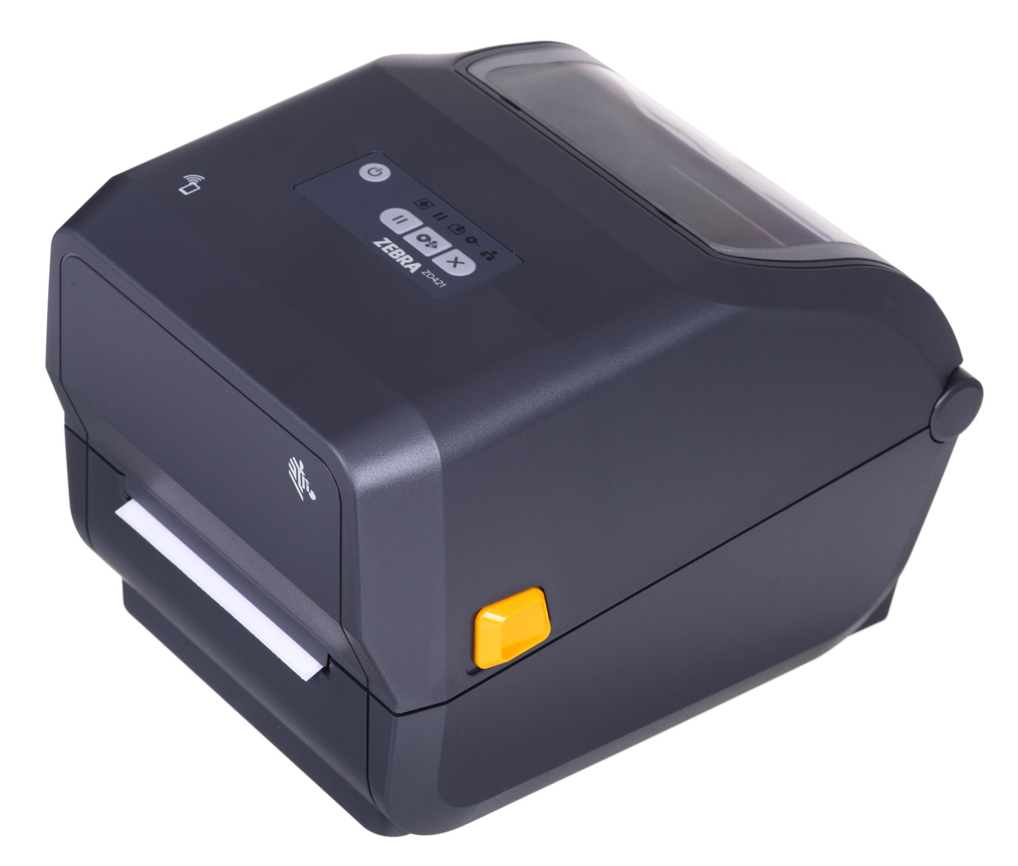 Zebra ZD421 etikečių spausdintuvas Terminio perkėlimo 203 x 203 DPI Laidinis ir belaidis
