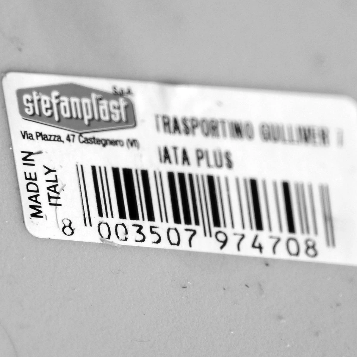Stefanplast Gyvūnų Transportavimo Narvas - ZOLUX Gulliver 7 IATA Plus Juodas