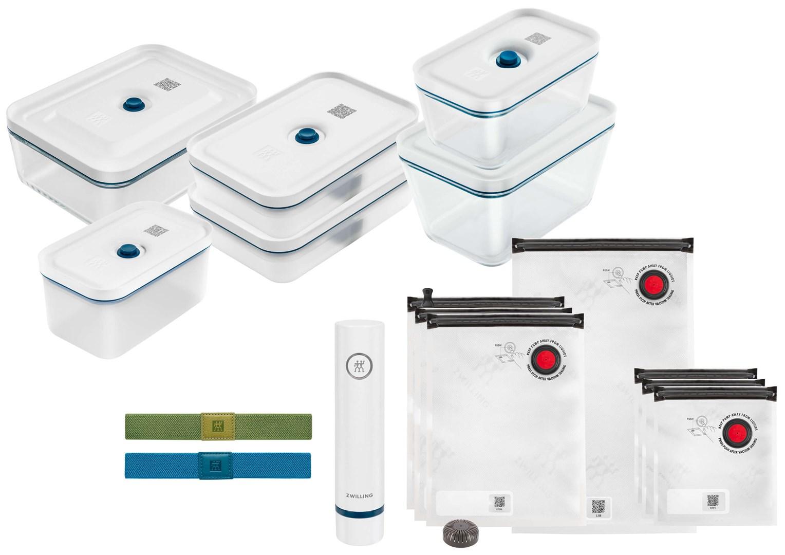 Vakuumavimo Aparatas - Zwilling 3L, Mėlyna, Balta