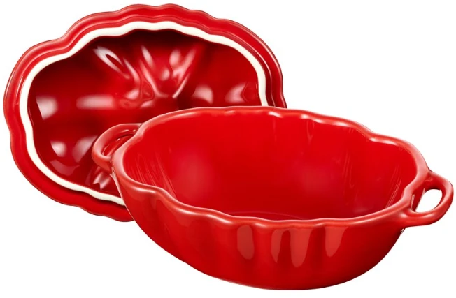 Staub Special Cocotte Maisto kepimo ir patiekimo indas, raudonos spalvos