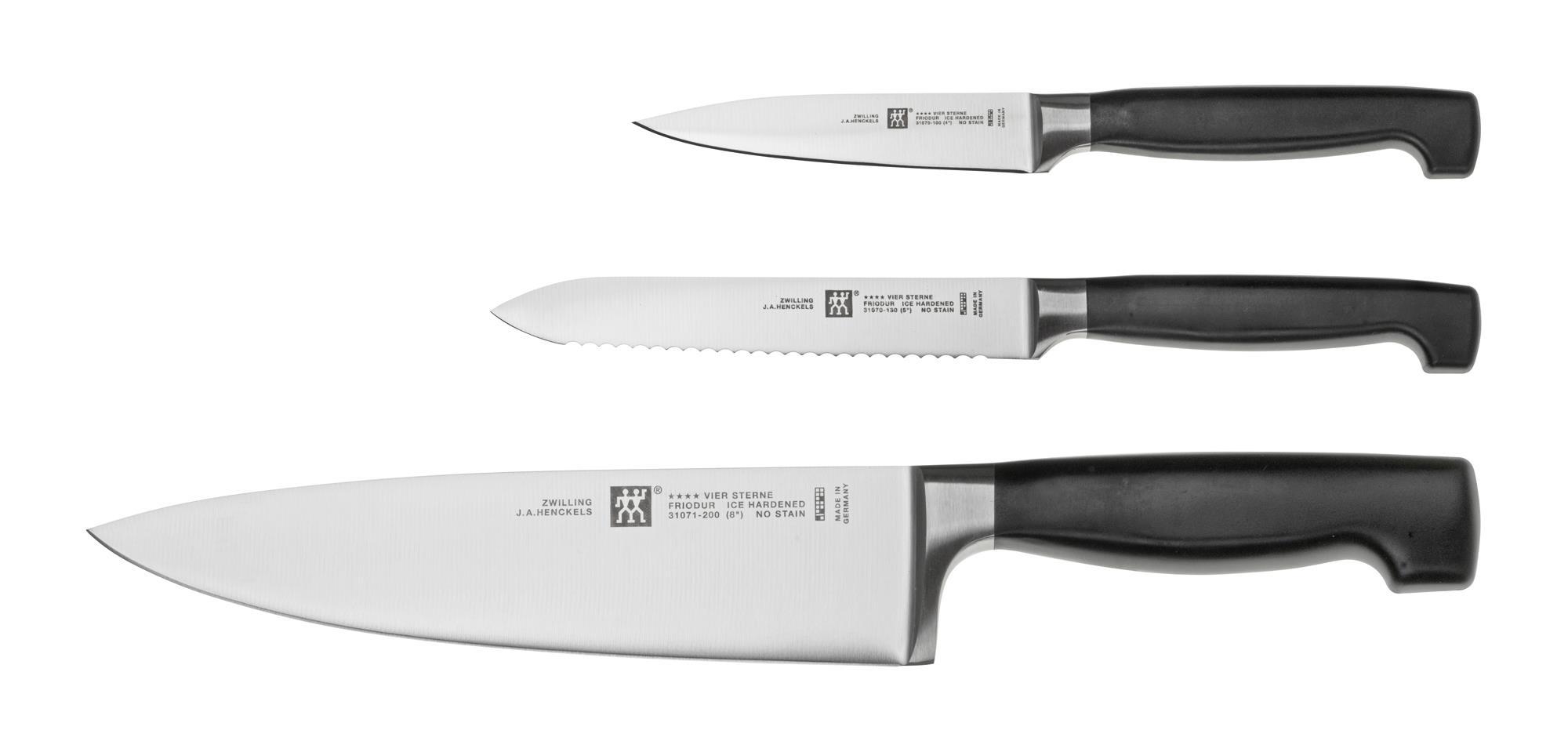 Peilis Set ZWILLING Vier Sterne 35168-100-0 (Peilis x 3)