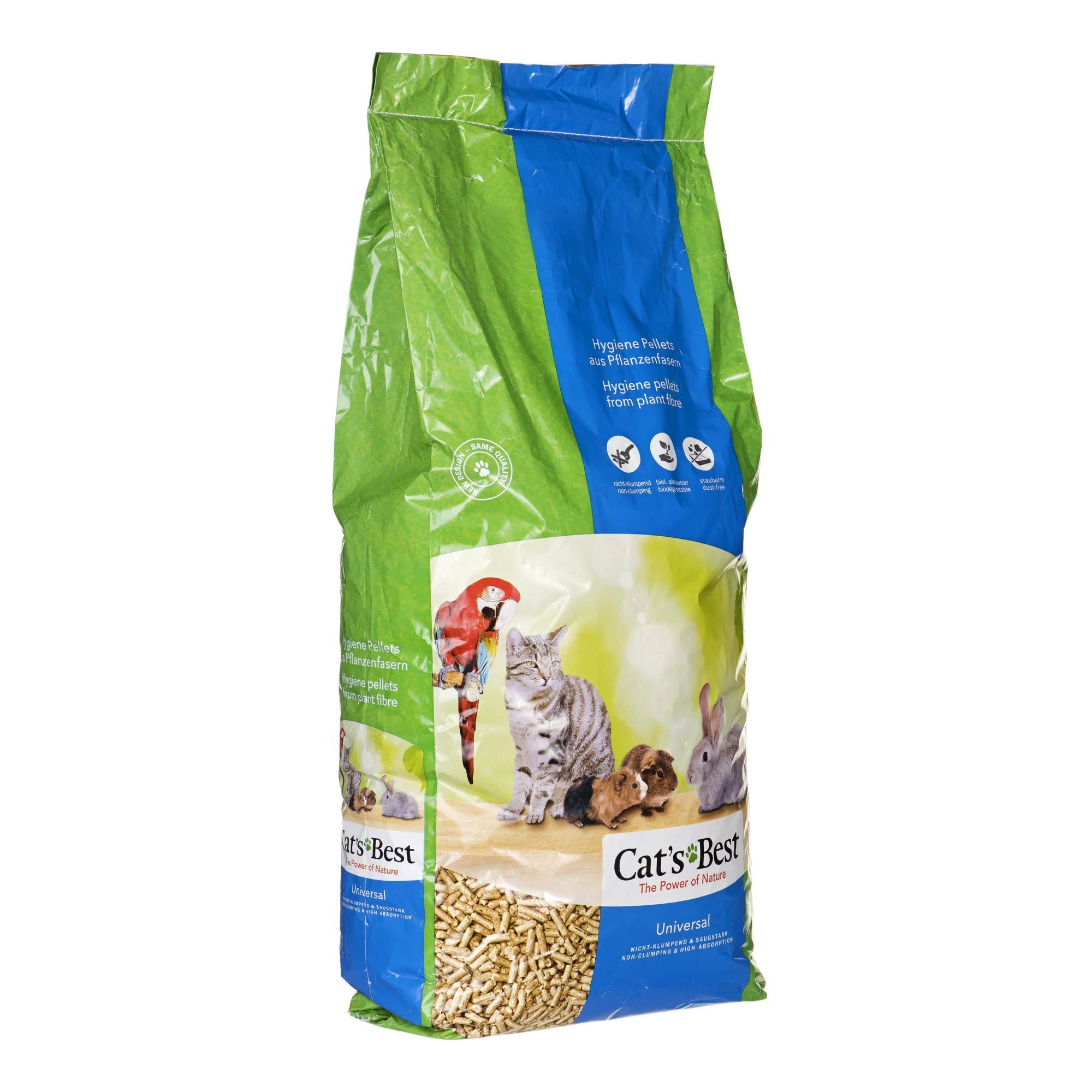 Cat's Best Universal granuliuotas natūralus universalus pjuveninis kraikas 40L