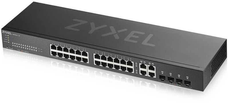 Zyxel GS1920-24V2 valdomas gigabito eternetas (10/100/1000), juodas