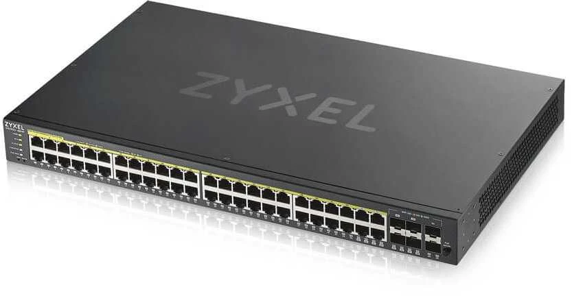 Zyxel GS1920-48HPV2 Tvarkomas Gigabit Ethernet (10/100/1000) Power over Ethernet (PoE) juodas