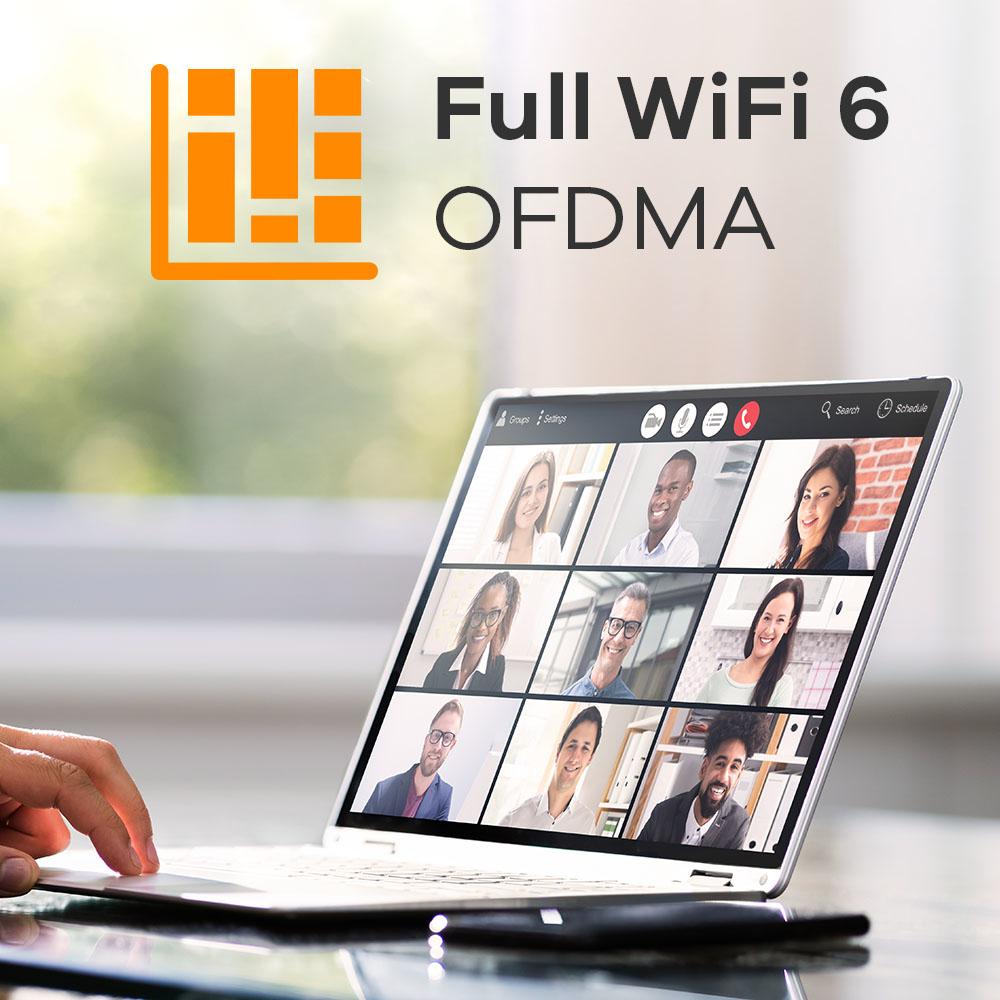 ZYXEL WIFI 6 AP, PRIEIGOS TAŠKAS, NWA50AX AX1800, 2X2 MU-MIMO, POE+ (802.3AT), AUTONOMINIS / NEBULA DEBESINIS VALDYMAS, ĮSKAITANT MAITINIMO ADAPTERĮ (2 METŲ GARANTIJA)