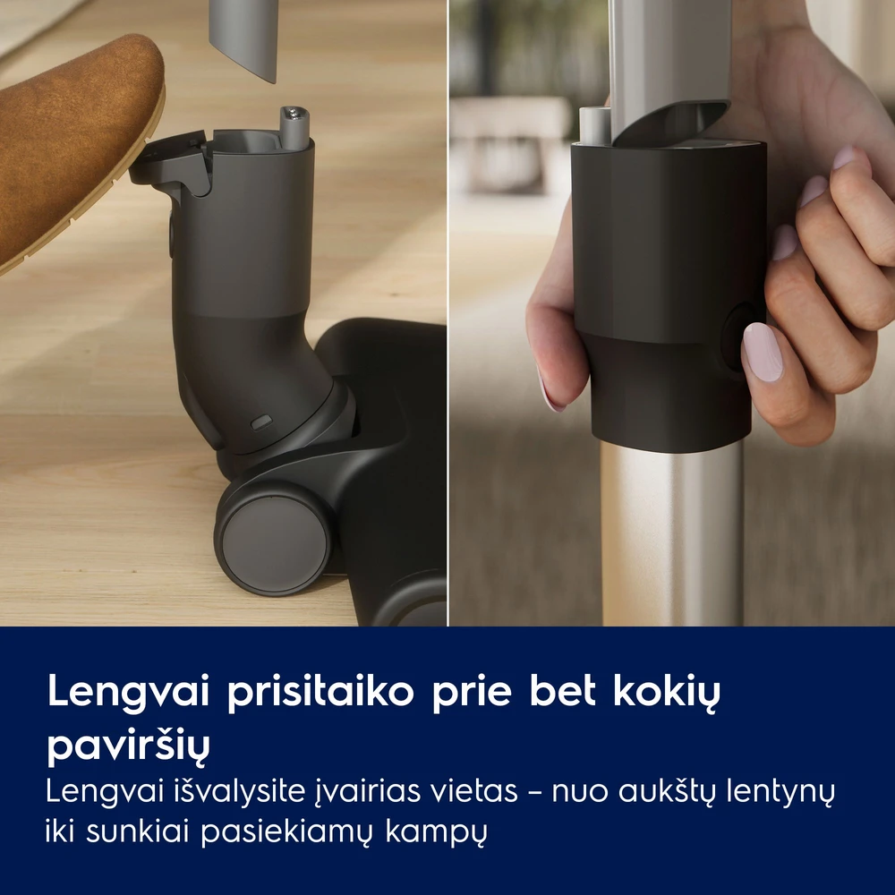 Belaidis dulkių siurblys Electrolux 600 serijos „Hygienic WET“ (EP61H21WET)