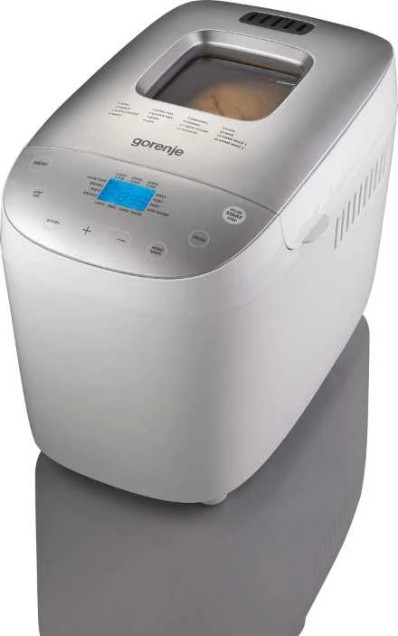 Duonkepė Gorenje | Bread maker | BM1600WG | Power 850 W | Number of programs 16 | Ekranas LCD | Baltas/Sidabrinis