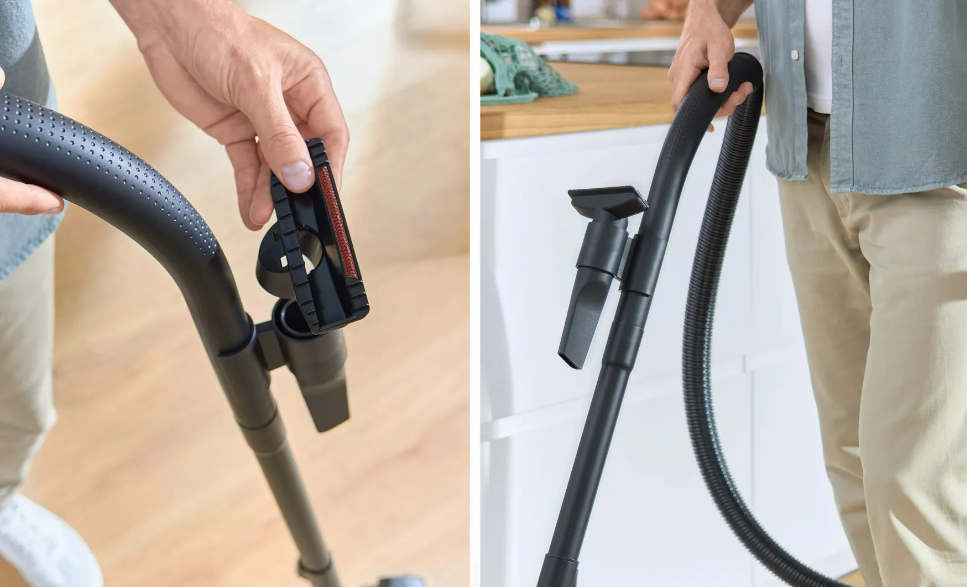Bosch BGB38BA1 Serija 4, Dulkių siurblys su maišeliu, Juoda