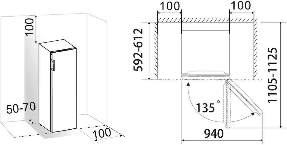 Šaldiklis Gorenje F4142PW