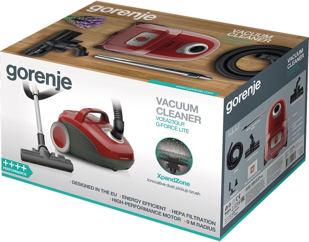 Dulkių siurblys Gorenje VCEA23GLR