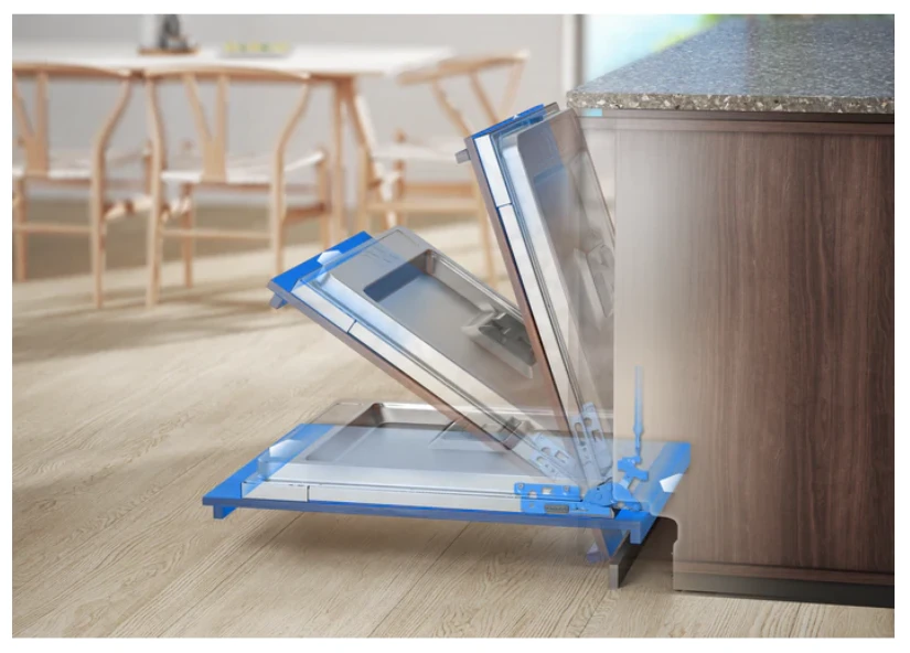 45 cm pločio baltos spalvos indaplovė Electrolux ESA42110SW