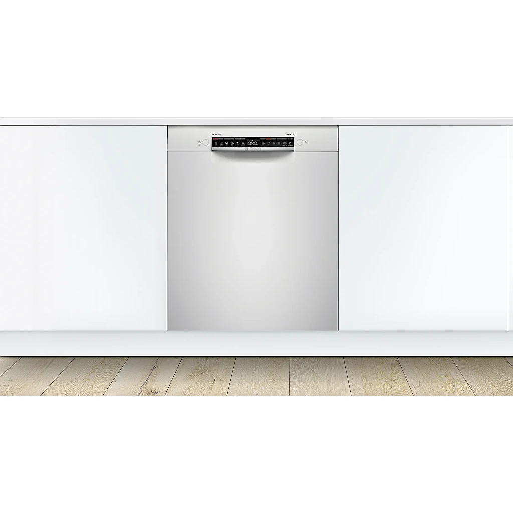Bosch Series 6, built-under indaplovė, 60 cm, Baltas SMU6ZCW00S