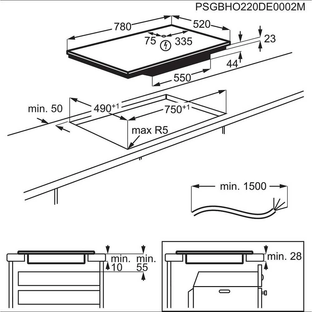 Kaitlentė AEG TI84IB10FB
