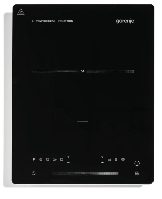 Gorenje | Kaitlentė | ICY2000SP | Indukcinė | Degiklių / virimo zonų skaičius: 1 | Jutiklinis | Laikmatis | Juodas