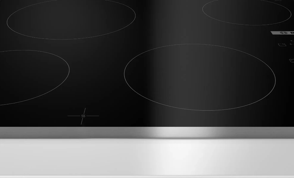Bosch PKE645CA2E Serija 2, Elektrinė kaitlentė, 60 cm, kaitlentė su plieniniu rėmu